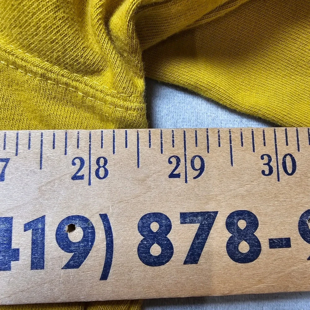 Duluth Trading Co Mens 2XL‎ Yellow Short Sleeve Crew Neck Workwear T-Shirt